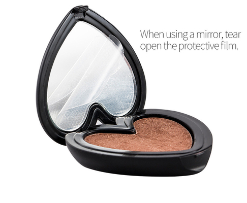 Beauty Makeup Bronzer Contour Palette Love Shape Waterproof 3D Gold Powder